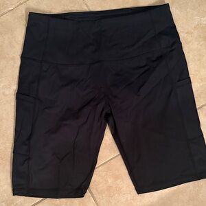 Women's Black biker Shorts